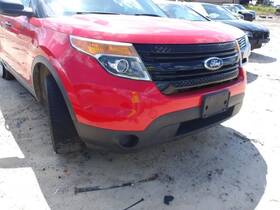 105-01663e Ford Truck Front Bumper Base With Police Package Fits 14-15 Explorer 7561132