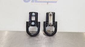 105-01791 Ford Truck 19 F150 Raptor Front Bumper Tow Hook Set Pair Black
