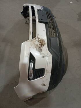 105-10225 Ford Truck Front Bumper Xlt With Park Assist Fits 18-19 Explorer 4100638