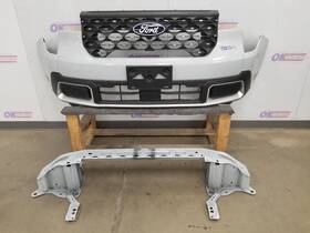 Ford Truck 105.fd8u26 26 Maverick Lariat Front Bumper Gray With Grilles Radar And Camera