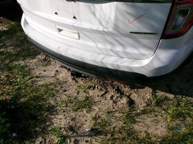 190-01098b Ford Truck Rear Bumper With Tow Package Class Iii Fits 11-15 Explorer 7058499