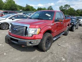 190-02087c Ford Truck Rear Bumper Styleside With Tow Pkg Chromed Fits 09-14 F150 Pickup 2321939