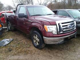 190-02087j Ford Truck Rear Bumper Styleside Chromed Fits 09-14 F150 Pickup 659958