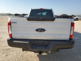 190-02231d Ford Truck Local Pickup Only Rear Bumper Painted Without Park Assist Fits 17-20 F250