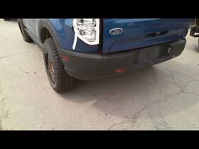 190-10530a Ford Truck Rear Bumper Base Fits 21-22 Bronco Sport 1298581