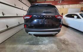 190-10742b Ford Truck Escape 2024 Rear Bumper Agate Black Metallic Textured 1587156
