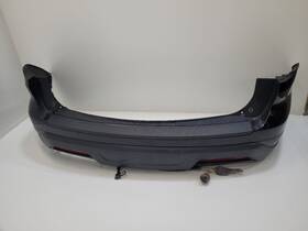 Jb5z17k835acptm Ford Truck 18-19 Explorer Rear Bumper Base Without Tow Package Black