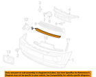 5030069ac Front 06-10 Left Bumper-applique Oem Grand Chrysler Cherokee Jeep