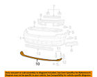 68033135aa Front Deflector Bumper-air Oem Chrysler