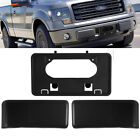 Mwcp-om-0214 Front Bumper Guards Pads And License Plate Frame Bracket For Ford F150 2009-2014