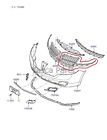 Ah6z-8200-ba Front Insert Mkz- Lincoln Oem 2010-2013 Left Grill