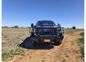 300-32-4005 Frontier Truck Gear Front Bumper With Camera Fits Sierra 2500 Hd