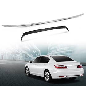 Alo210544 G-plus Fit For 2016-2017 Honda Accord Sedan 2pcs Rear Lower Bumper Cover Molding Trim