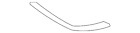 20851700 G6 Gm Pontiac Genuine Bumper Cover Bracket