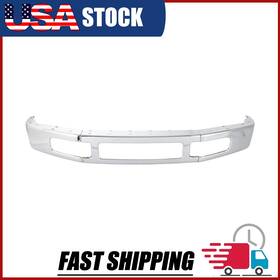 8c3z17757b Gearzaar New Chrome - Steel Front Bumper Face Bar For 2008-2010