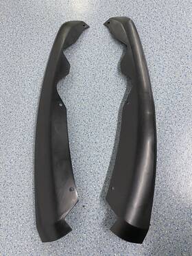 Ds7z17626ba Gearzaar Front Bumper Primed Valance Grille Right And Left Fit For 2013-2016 Ford Fusion /