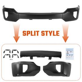 Gm1002868 Gearzaar New Primered Steel Front Bumper Face Bar For 2016 2017 2018 Chevy Silverado -new