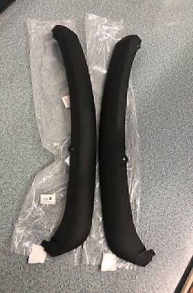 Md-cp9z Gearzaar 2pcs Front Left Right Bumper Lower Valance Molding Trim For Ford Focus Tdxfszple
