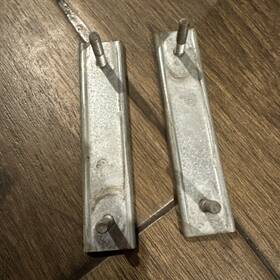 123434 General Motors 82 92 Camaro Rs Z28 Berlinetta Front Bumper Fender Retainers Bracket Mounts Iroc
