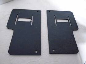 3739340 General Motors C-1 Corvette 1958 Pair Rear Bumper Seals In Trunk Nos G.m