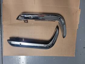 A00514-r General Motors 70-73 Camaro Rs Split Front Bumpers Chrome Rally Sport Bumper 70 71 72 73