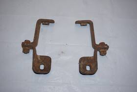 3937055 General Motors / Gm 68 69 70 71 72 73 C3 Corvette Rear Bumper Brackets Right Left Rh Lh Original