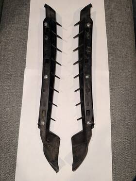 Cl293k Genesis Hyundai Oem Front Bumper Side Brackets Left And Right For 2015-17 / G80