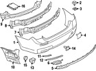 51128048495 Genuine Oem Molding Rear Bmw
