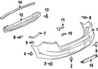 6410a883 Genuine Bar Oem Impact Mitsubishi