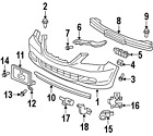 71130shja00zz Genuine Reinf Beam Honda Oem