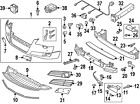 4h0807065egru Genuine Audi Oem Bumper Cover