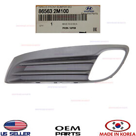 865632m100 Genuine Front Bumper Fog Lamp Bezel Cover Left Oem Genesis Coupe 2010-2012