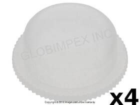 999-703-098-40 Genuine Porsche For 1965-1973 Rubber Body Plug 19 Mm 4 Pcs Warranty