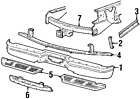 Yc3z17d826ba Genuine Ford Oem Reinforcement