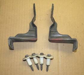 10216905 Gm 1994-1996 Corvette Rear Bumper Impact Absorber Mounting Set Kit Units