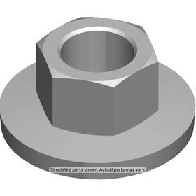 11546463 Gm Genuine Rear Bumper Impact Bar Nut