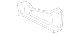 15726729 Gm Genuine Driver Side Rear Bumper Impact Bar Brace