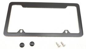 19330733 Gm New Oem Universal License Plate Frame Black Chevy Gmc Cadillac 14-18