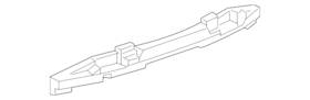 23195515 Gm Genuine Rear Bumper Fascia Energy Absorber