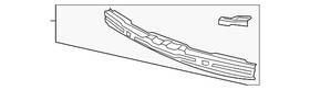 25983100 Gm Genuine Front Bumper Upper Impact Bar
