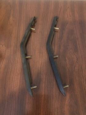 3962342 Gm Nos Part# 1970 Chevrolet Impala Caprice Bel Air Bumper Guard Rubbers