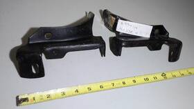 3994714 Gm Nos 70 71 72 73 Chevy Camaro Front Bumper Inner Brace Bracket Pair Lh Rh Ss 454
