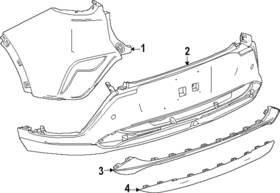 42780816 Gm Genuine Molding
