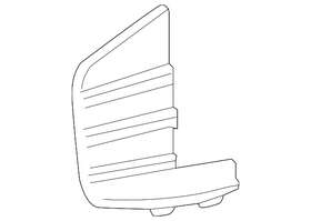84588810 Gm Genuine Driver Side Bumper Cover Molding 84588810 Gm Genuine Driver Side Bumper Cover Molding