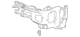 84694272 Gm Genuine Front Passenger Side Bumper Impact Bar Bracket
