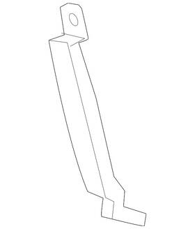84805154 Gm Genuine Bumper Cover Reinforcement