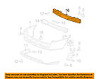 15184698 Gm Bumper-impact Rear Bar Oem
