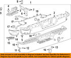 23154013 Gm Oem Rear Bumper-bumper Assembly