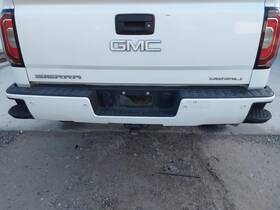 23108158 Gmc Used Rear Bumper Assembly Fits 2016 Sierra Denali 1500 Step Bod
