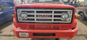 105.gm9976 Gmc Truck Front Bumper Red Fits 1976 6500 Heavy Duty 1190220
